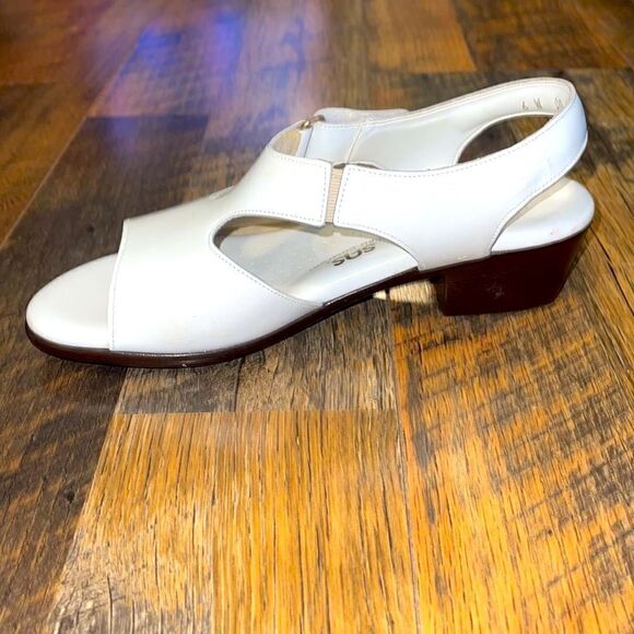SAS Suntimer Pearl Bone Sandals Size 6 Wide - Picture 10 of 16